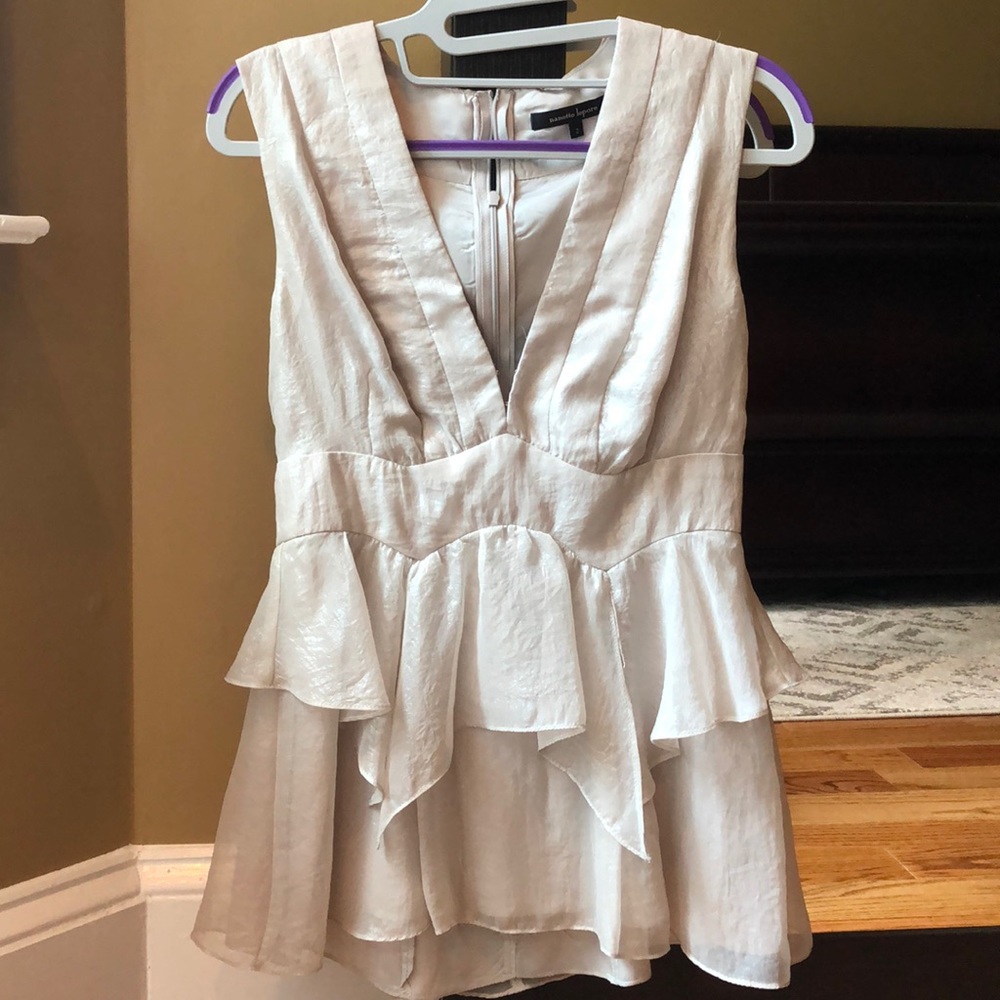 Nanette Lepore Size 2 sleeveless blouse.